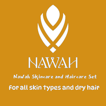 Nawah Skincare and Haircare Set for revitalize skin and hair