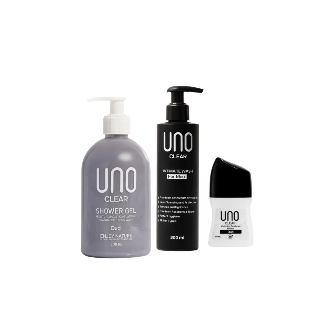 Intimate Wash For Men +  Shower gel + Deodorant