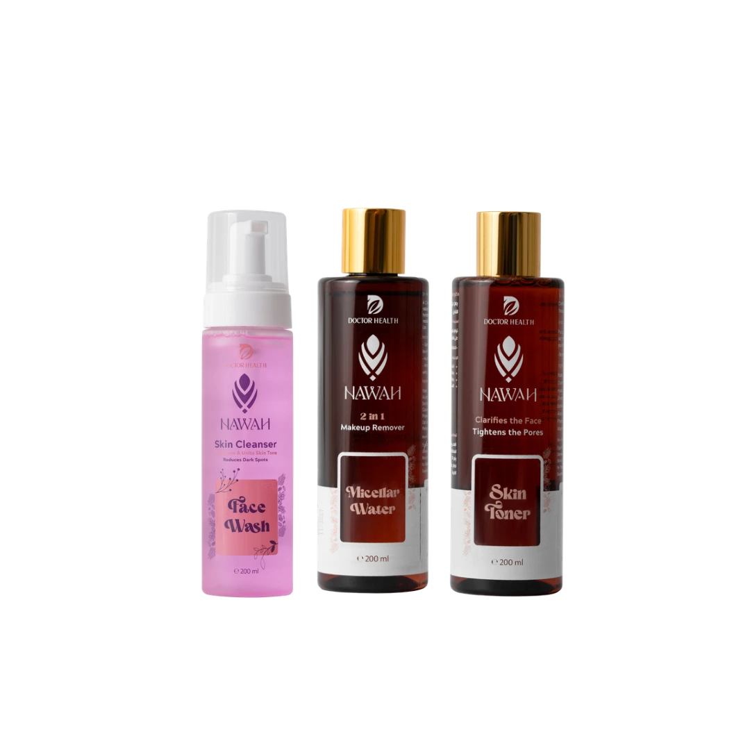 foam cleanser +Micellar Water +Toner