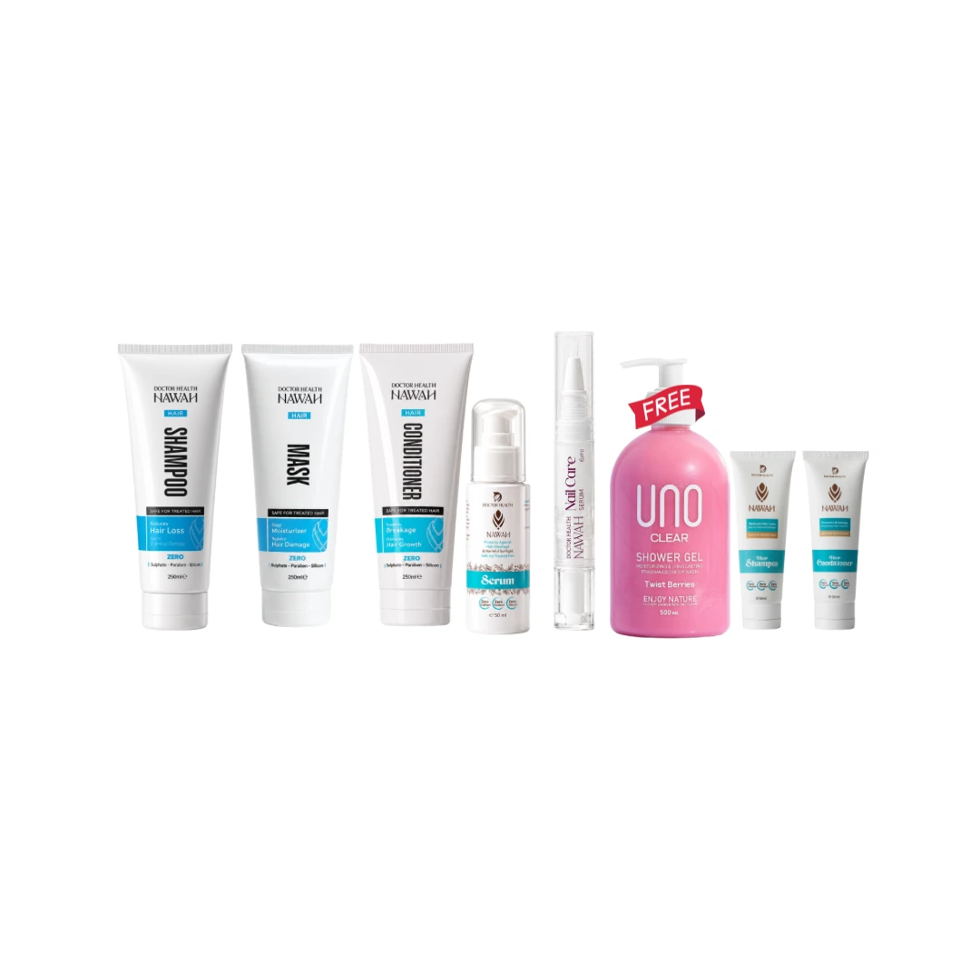 Bundel 3 + Free shower gel + box hair care