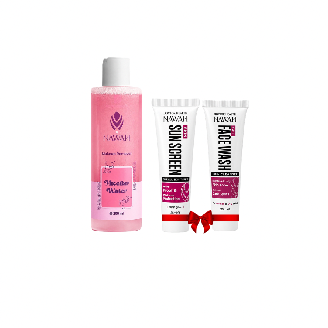 Nawah Micellar Water 200 ml+ 2 Gift